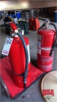 2 Large Fire Extinguishers *both need inspection