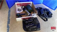 Primos Trail Cam, 2 sets Binoculars, Bear Spray,