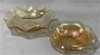 Two Depression glass Bowls