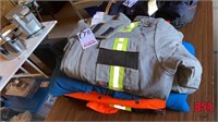 Insulated High-Vis Coat Size Lg, Insulated FR