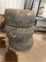 (3) Carlisle 18.5x8 5R8 Tires
