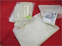 Quantity of stamps storage bags Good cond