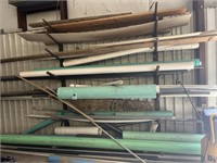 Various Pipe And Boards