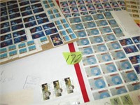 11 Pages of Canadian stamps Good cond