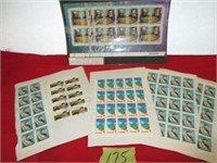 5 Pages Canadian stamps Good cond