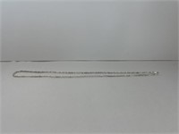 Heavy Sterling necklace 23" 11.75 Grams