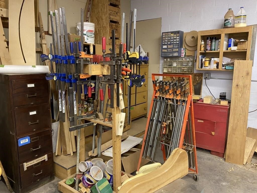 Commercial Woodworking Auction (LIVE)