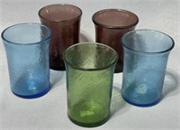 Colorful Drink Glasses