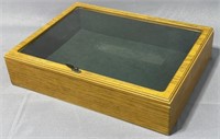 Wood and Glass Display Case