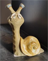 Whimsical Ceramic Snail by PIC