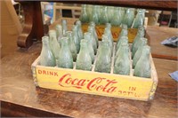 Vintage Wooden Coca Cola Crate Beatrice NEBR 24