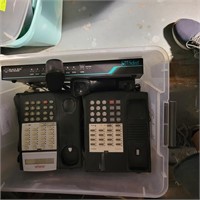 Office Telephones and Keyboards