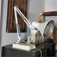 Vtg Metal Luxo Articulating Desk Lamp