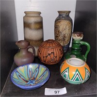 Collection Of Art Pottery #2