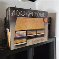 Audio Cassette Cabinet New in Box