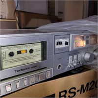 Vintage Technics RS-M205 Casette Tape Deck WORKS