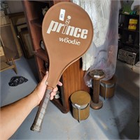 Prince Tennis Racket "The Woodie" Made of Graphite