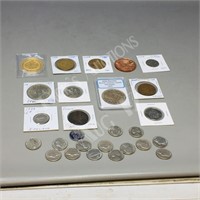 bag of world coins