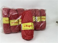 8 Skeins Wool Yarn 3 Pagen Pamprilla German