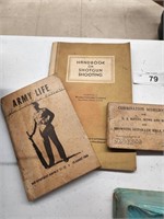 1940's Army issue Booklets