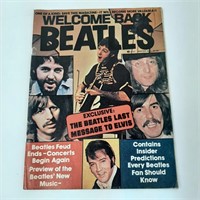Welcome Back Beatles 1977 Photo Magazine
