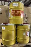 Salvage Drum: 10 gal Capacity, 1A2/X120/S UN