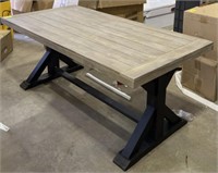 Indoor Wood Dining Table *measures 71in x 35.5in