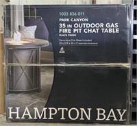 Hampton Bay Park Canyon 35in Oitdoor Gas Fire Pit