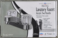 EZ-FLO Lavatory Faucet Prestige Acrylic 2 Handle