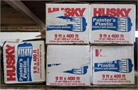 Husky Painter's Plastic 9' x 400' (Bidding Times