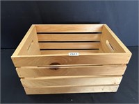 Wood Crate 18x12.5x9.5