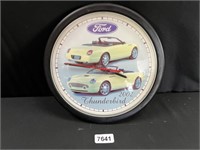 Ford Thunderbird Clock