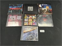 Pearl Jam, Phish, Led Zeppelin, Fall Out Boy CDs