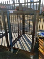 Mesh Sided Mobile Storage Cage