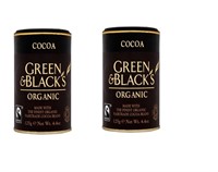 *2PC LOT*125g GREEN & BLACKS ORGANIC COCOA