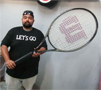 Huge Wilson Tennis Racket  22"Wide 36" Long