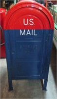 1932 US Mail Storage Box 54"T 27"W 25"D