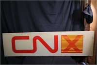 Huge CN railway acrylic sign