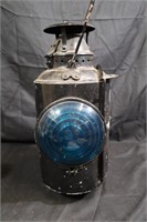 CNR double blue signal lantern