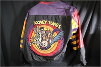 Looney Tunes vintage leather bomber jacket