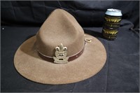 Official Boy Scout hat with badge