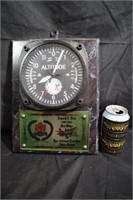 Altitude CF-105 Arrow retirement award clock