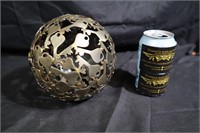 Interesting ball made of metal keys