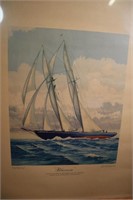 Bluenose original Halifax Herald framed print