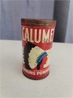 Vintage Calumet Double Activing Baking Powder Tin