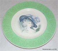 Clarice Cliff Gainsborough Portrait Plate