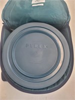 Pyrex Bowl w/ lid, bag, Waffle Maker, Muffin pan