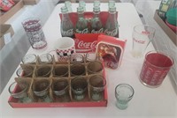 Coke Bottles & Misc Coke items