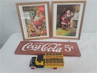 Coke Lot Christmas & Truck