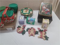 Christmas tins & containers